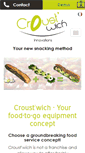 Mobile Screenshot of croustwich.com