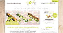 Desktop Screenshot of croustwich.fr