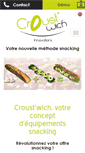 Mobile Screenshot of croustwich.fr